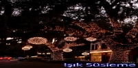 bahçe ağaç ışıklandırma 5