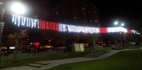 ışıklı led perde 2